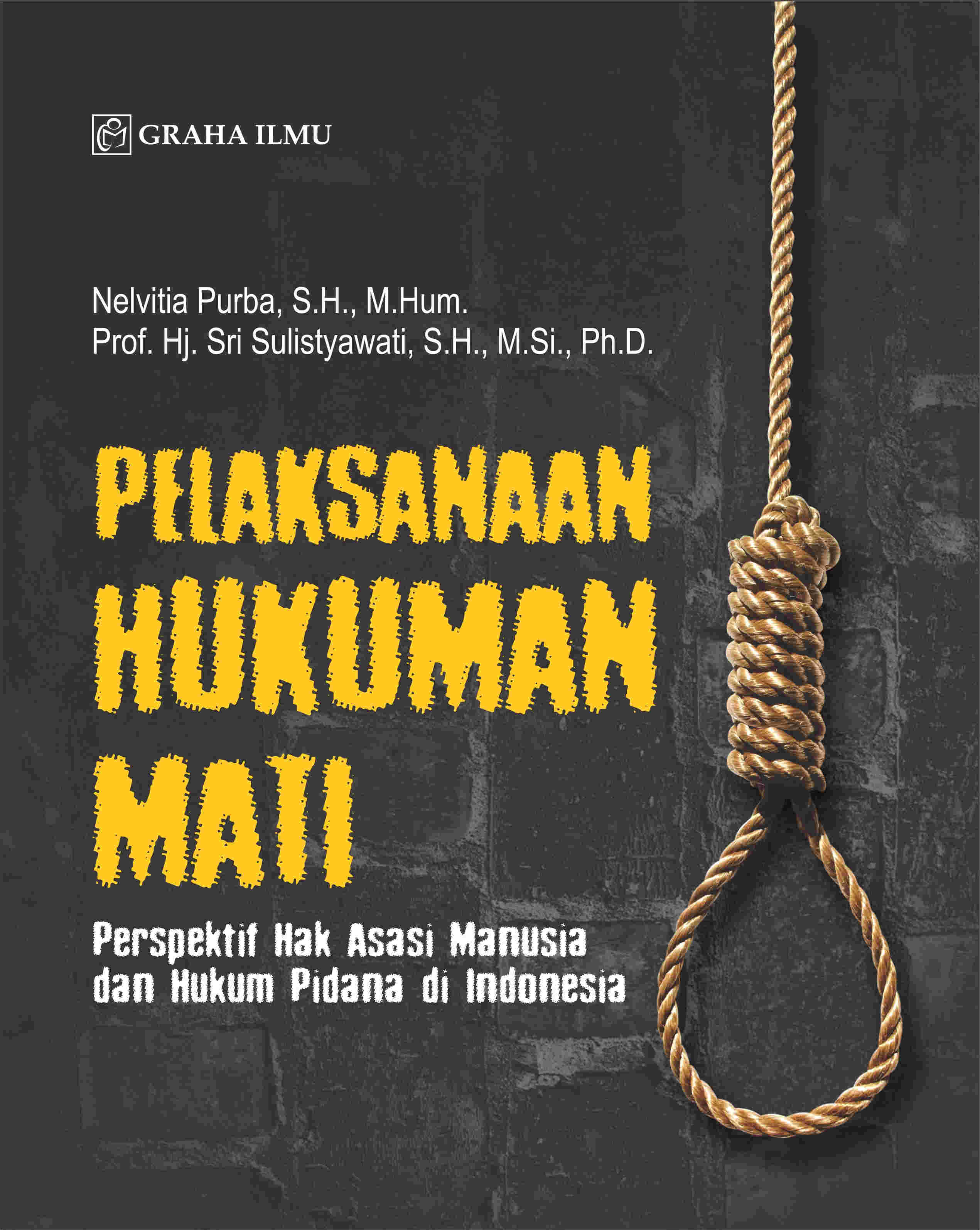 Sampul buku Pelaksanaan Hukuman ...